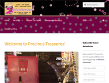 Tablet Screenshot of precioustreasures.net